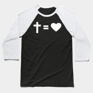 Cross With Love Baseball T-Shirt